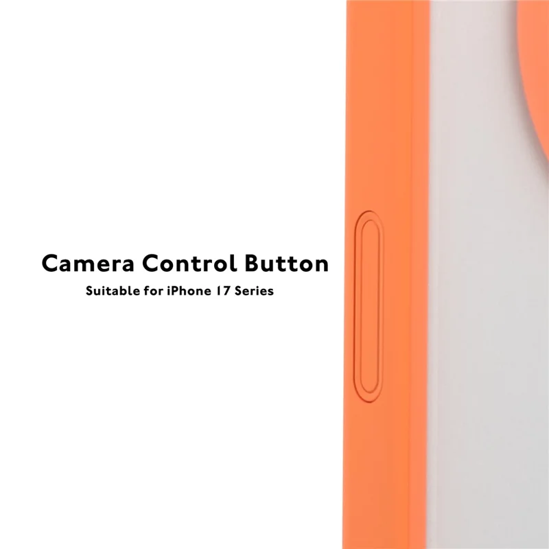 YOUNGKIT For iPhone 17 Pro Max Clear Case Compatible with MagSafe Shockproof TPU PC Phone Back Cover - Black