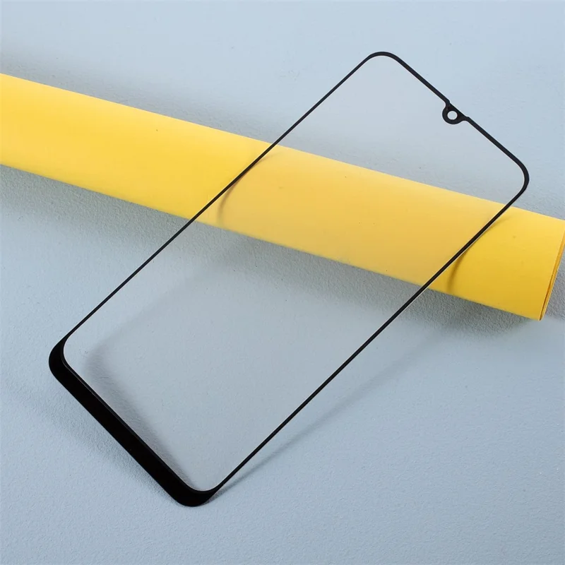 For Samsung Galaxy A50s A507 Front Screen Glass Lens + OCA Adhesive Part (Small Screen) (without Logo)