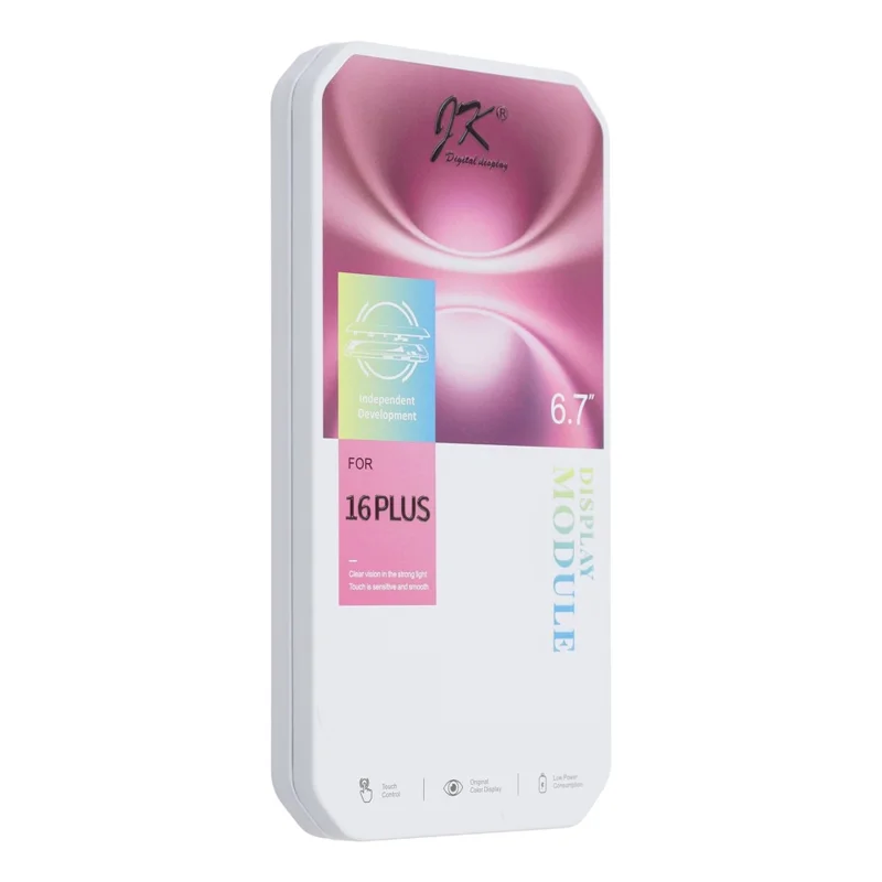 For iPhone 16 Plus Grade C LCD Screen and Digitizer Assembly Part (JK Incell Technology) (Without Logo)