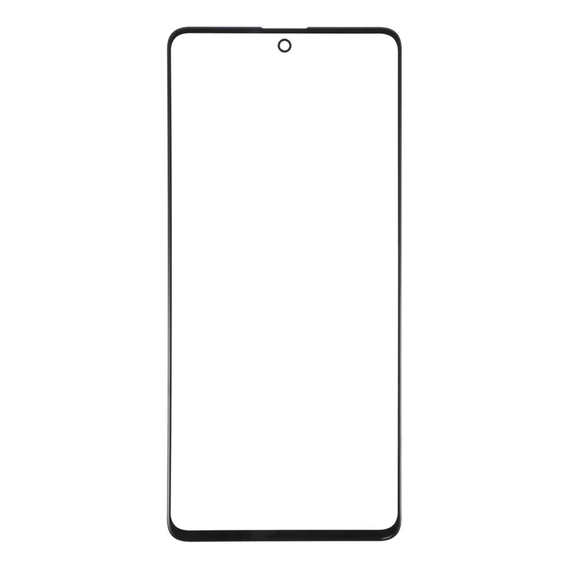 For Samsung Galaxy Note10 Lite 4G N770 Front Screen Glass Lens + OCA Adhesive Replacement Parts (Without Logo)