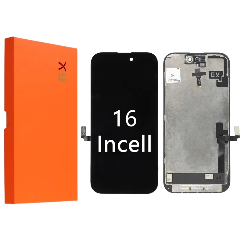 For iPhone 16 Grade C LCD Screen and Digitizer Assembly Replacement Part (GX Incell Technology) (without Logo)