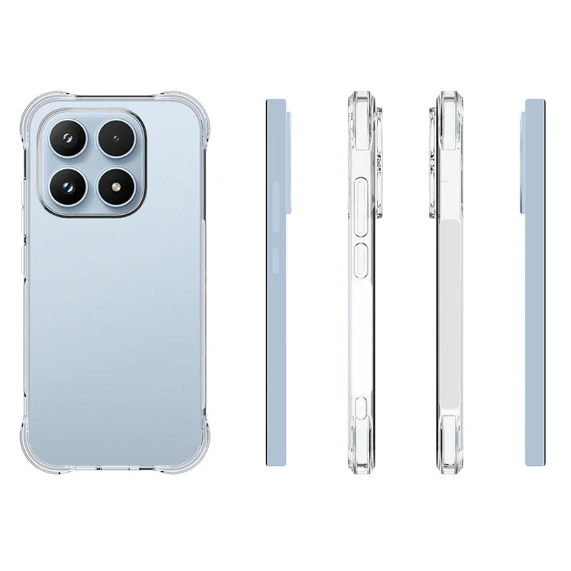 Massekøb af Xiaomi 17 Skærmhylster, Anti-rutsch Stødfast TPU, Gennemsigtigt Telefonhylster