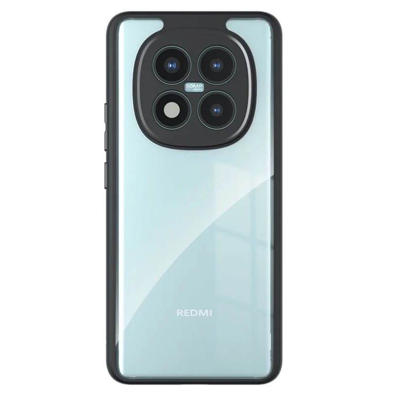 Voor Xiaomi Redmi Note 15 Pro+ 5G hoesje TPU + PC stootvaste transparante telefoonhoes