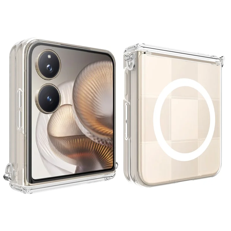 Xiaomi Mix Flip 2 hylster til MagSafe med magnetisk ledefoldet beskyttelsesdæksel i PC