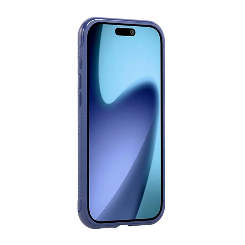 For iPhone 17 Pro Max Case Compatible with MagSafe Kickstand Shockproof TPU PC Clear Phone Back Cover - Sapphire