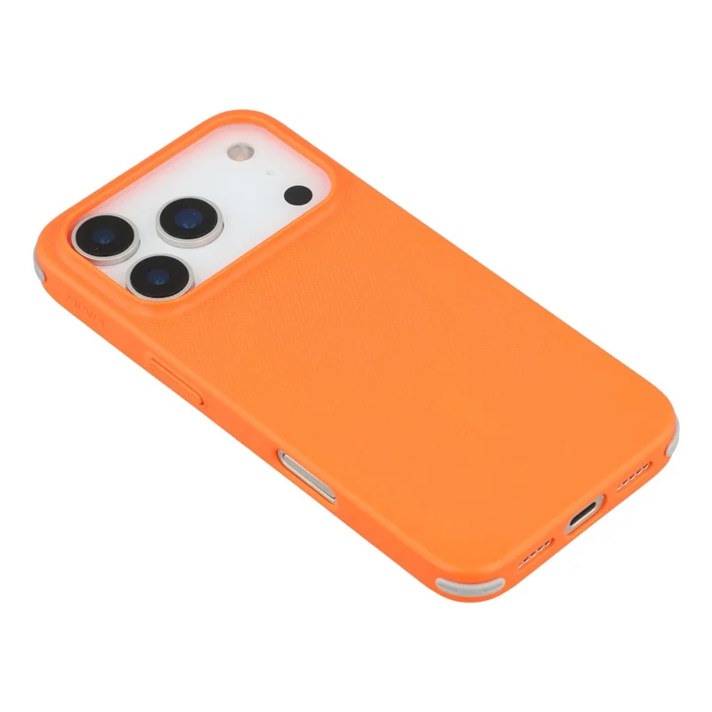Étui X-LEVEL pour iPhone 17 Pro Compatible avec MagSafe Coque Arrière Rigide en PC - Orange