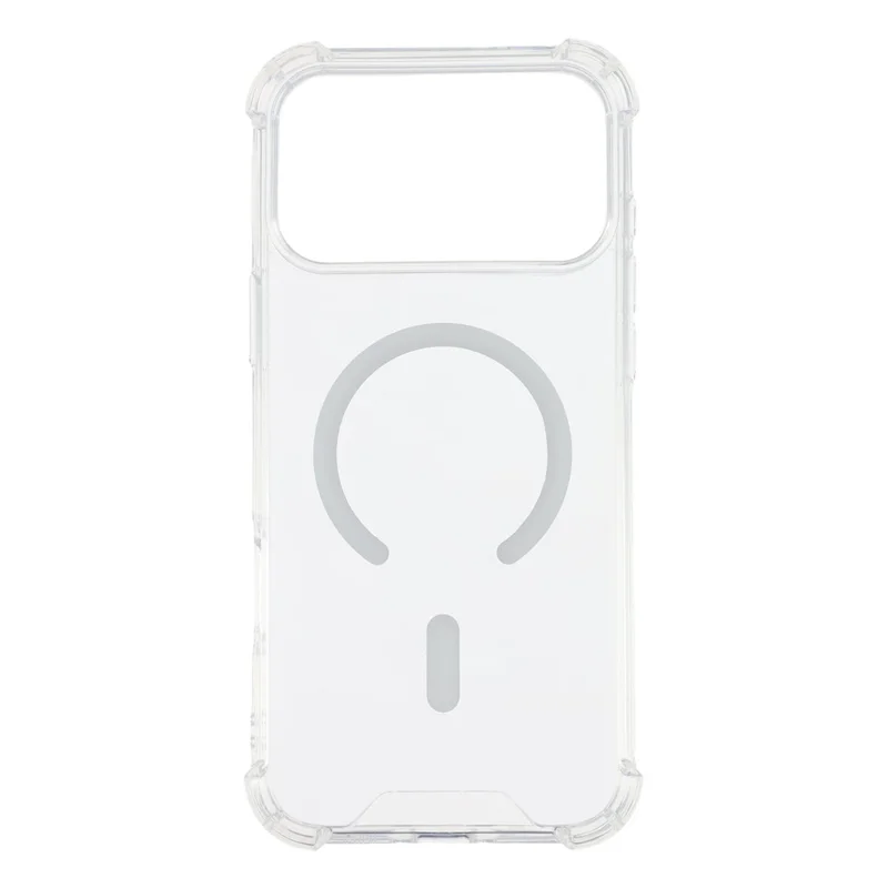 For iPhone 17 Pro Max Case Compatible with MagSafe 1.5mm Shockproof Clear Phone Back Cover