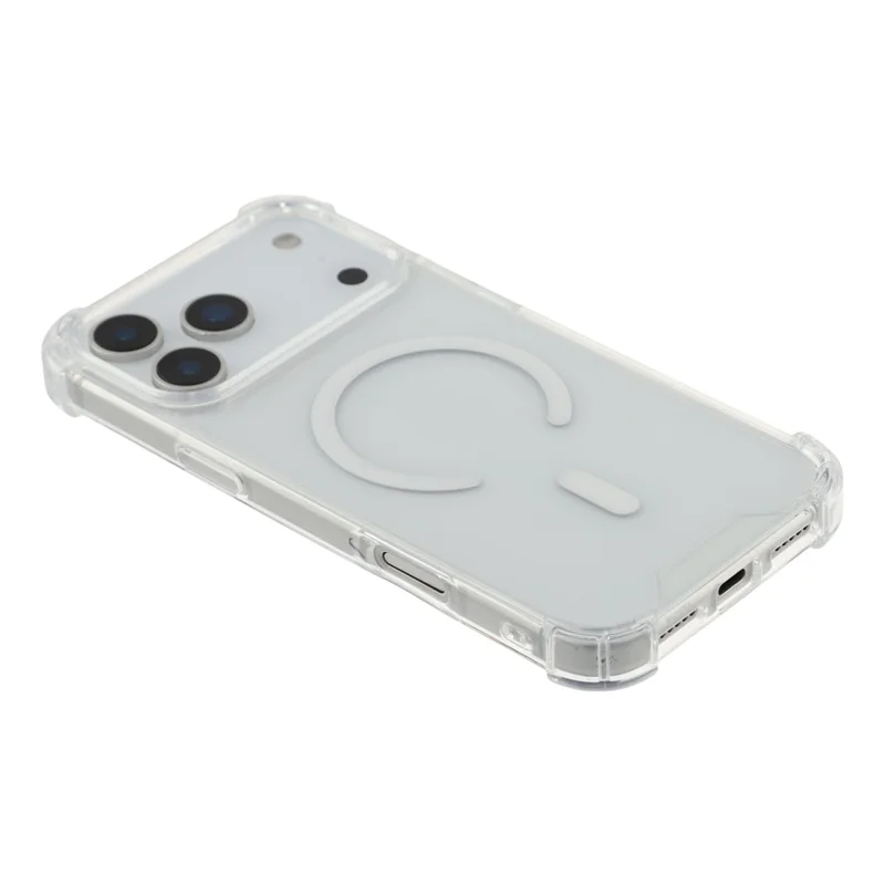 For iPhone 17 Pro Max Case Compatible with MagSafe 1.5mm Shockproof Clear Phone Back Cover