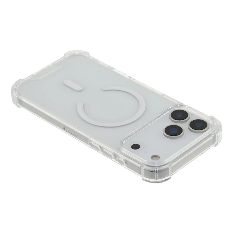 For iPhone 17 Pro Max Case Compatible with MagSafe 1.5mm Shockproof Clear Phone Back Cover