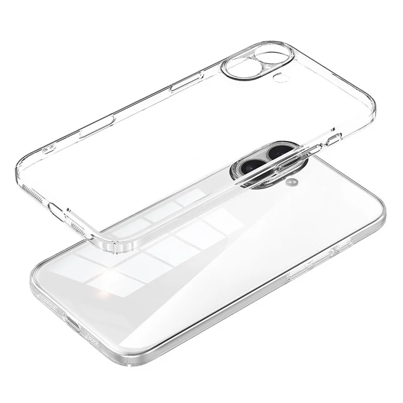 SULADA For iPhone 17 Phone Case Hard PC Crystal Clear Protective Back Cover