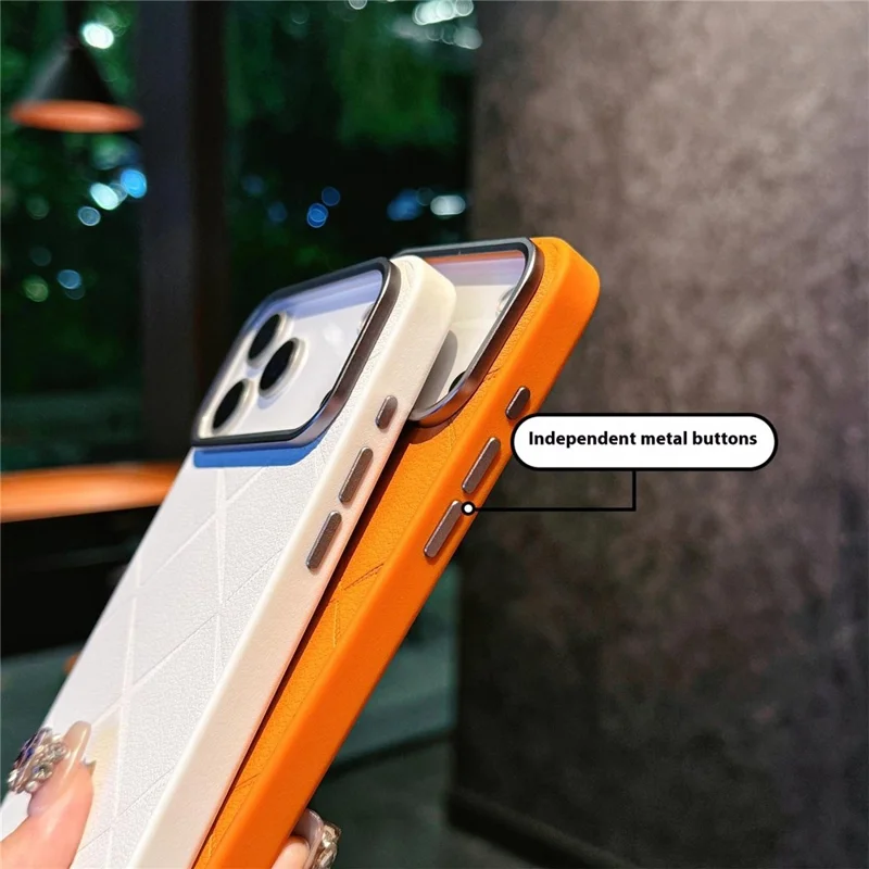 For iPhone 17 Pro Max Case Star Texture Heat Dissipation Acrylic TPU Phone Back Cover - Black