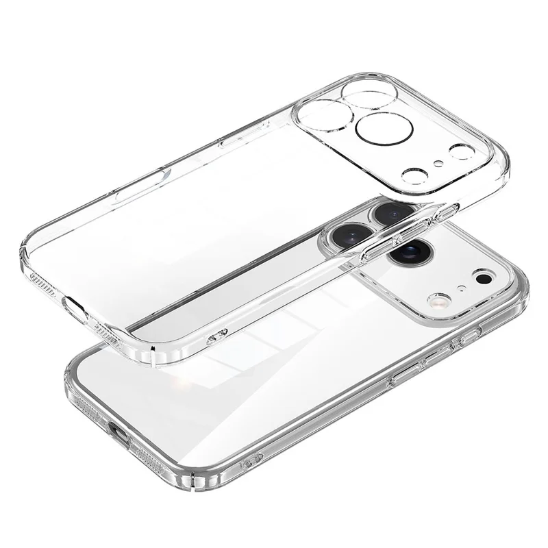 SULADA For iPhone 17 Pro Phone Case Hard PC Crystal Clear Protective Back Cover