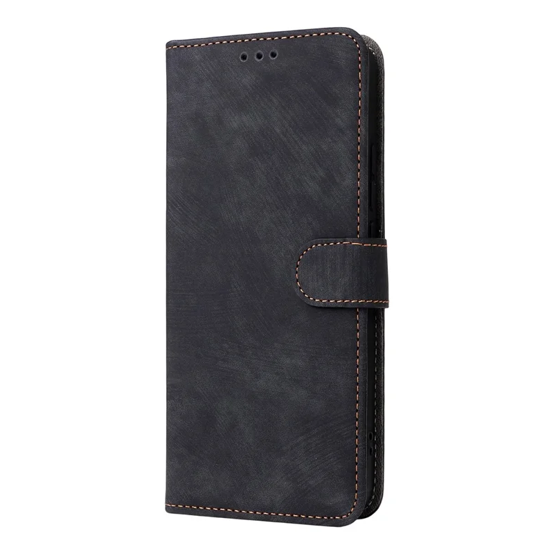 For Xiaomi 15T Case Wallet RFID Blocking PU Leather Phone Cover Stand with Strap - Black