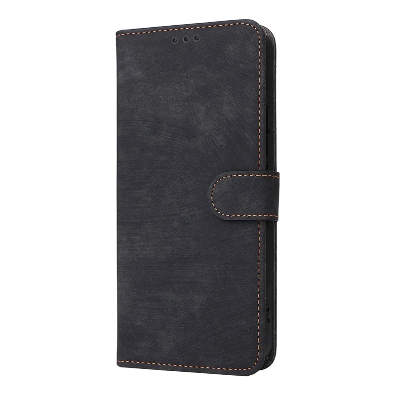Til Xiaomi 15T Pro Case Wallet RFID-blokerende PU-læder telefonbeskytning med stativ og stropløsning - Sort