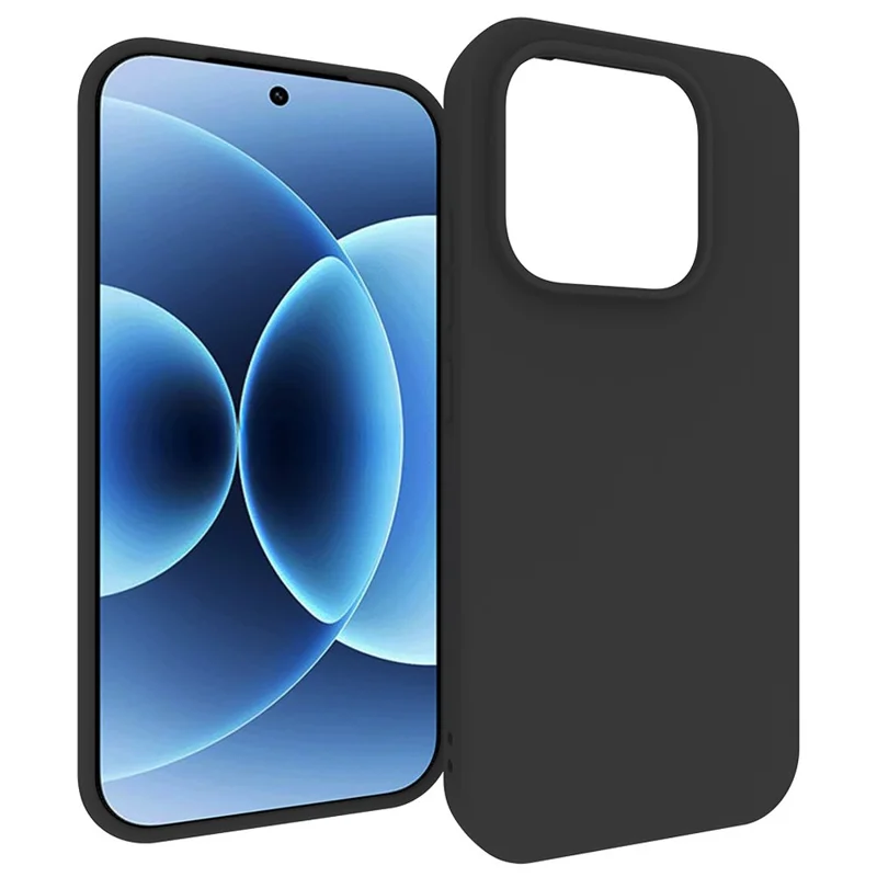 For Xiaomi 17 Skærm Etui med Matt Overflade og Blød TPU Beskyttelsesdæksel