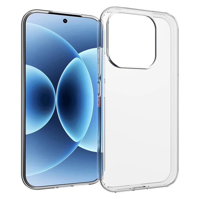 For Xiaomi 17 Case Watermark Resistant TPU Clear Phone Back Cover