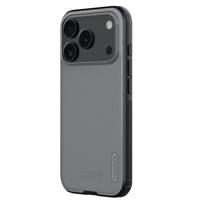 NILLKIN Super Frosted Shield Pro For iPhone 17 Pro Case Matte PC TPU Clear Black Phone Back Cover