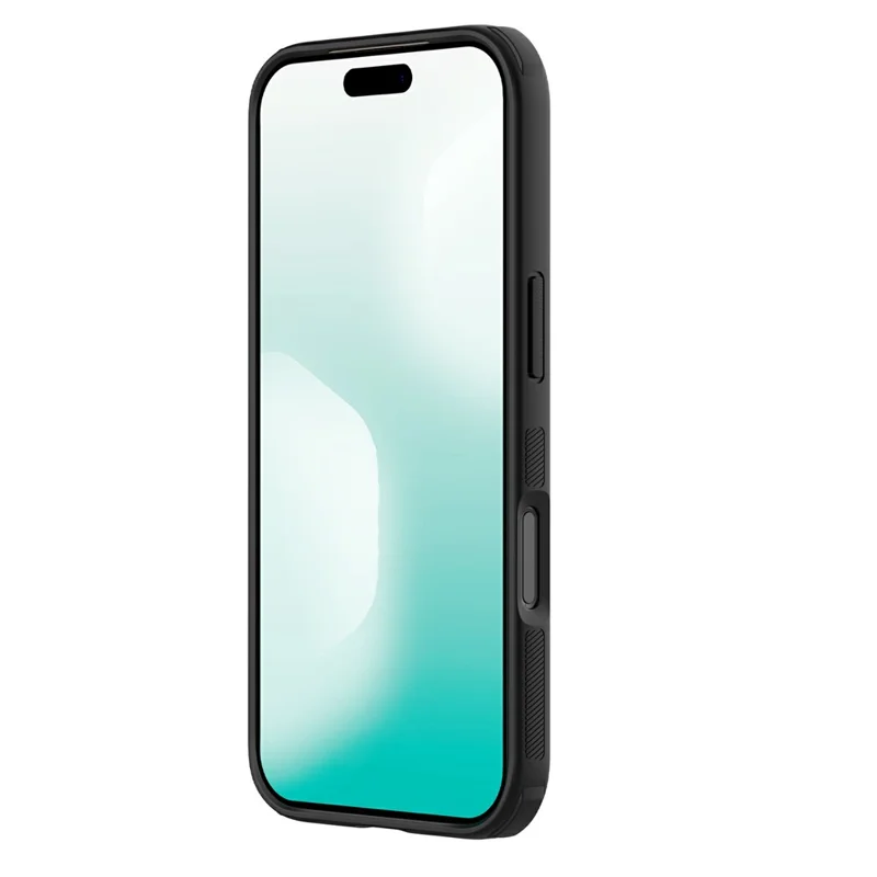 NILLKIN Super Frosted Shield Pro For iPhone 17 Pro Case Matte PC TPU Clear Black Phone Back Cover