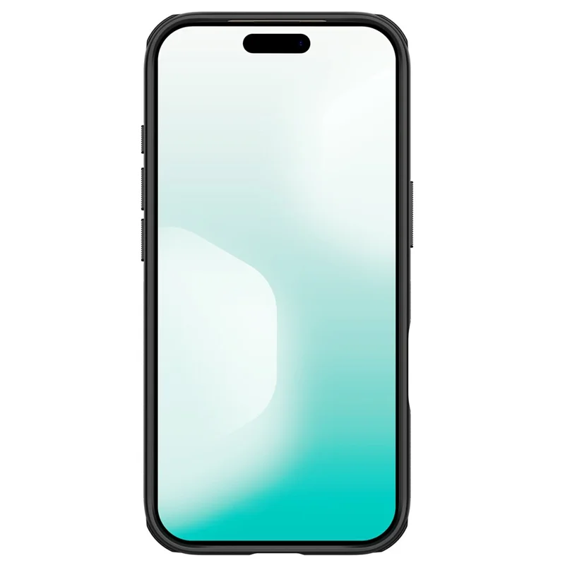 NILLKIN Super Frosted Shield Pro For iPhone 17 Pro Case Matte PC TPU Clear Black Phone Back Cover