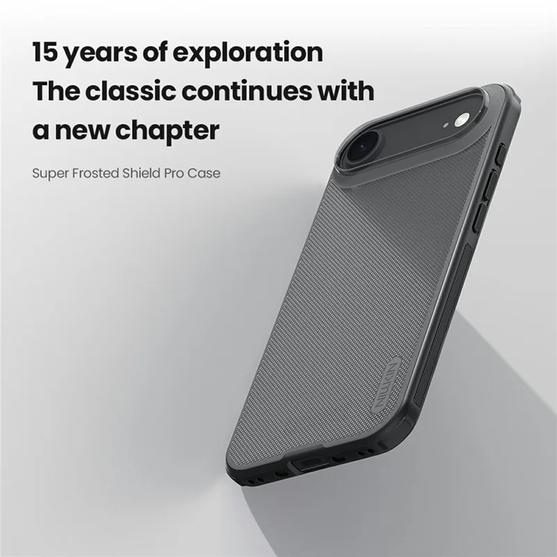 NILLKIN Super Frosted Shield Pro For iPhone Air Case Matte PC TPU Clear Black Phone Back Cover