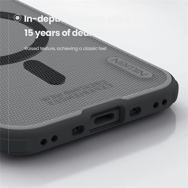 NILLKIN Super Frosted Shield Pro for iPhone Air Magnetic Case Matte PC TPU Clear Black Phone Back Cover