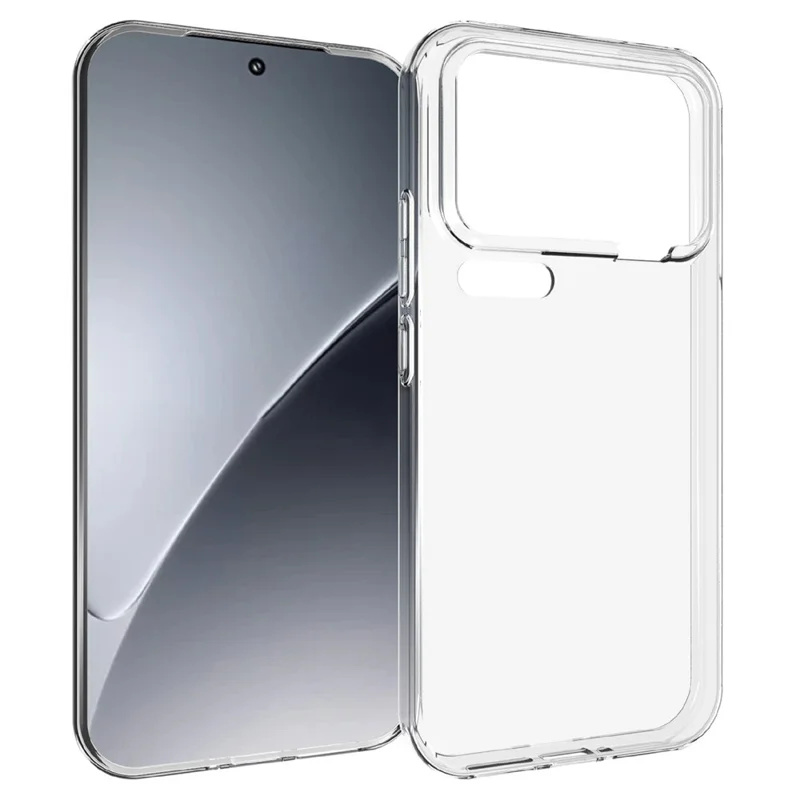 For Xiaomi 17 Pro Case Watermark Resistant TPU Clear Phone Back Cover