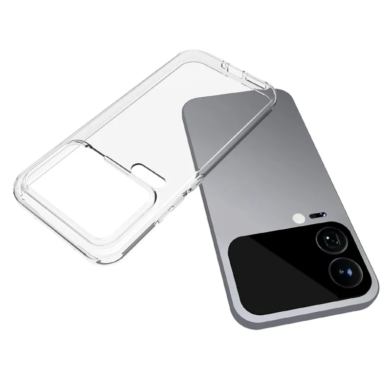 For Xiaomi 17 Pro Case Watermark Resistant TPU Clear Phone Back Cover