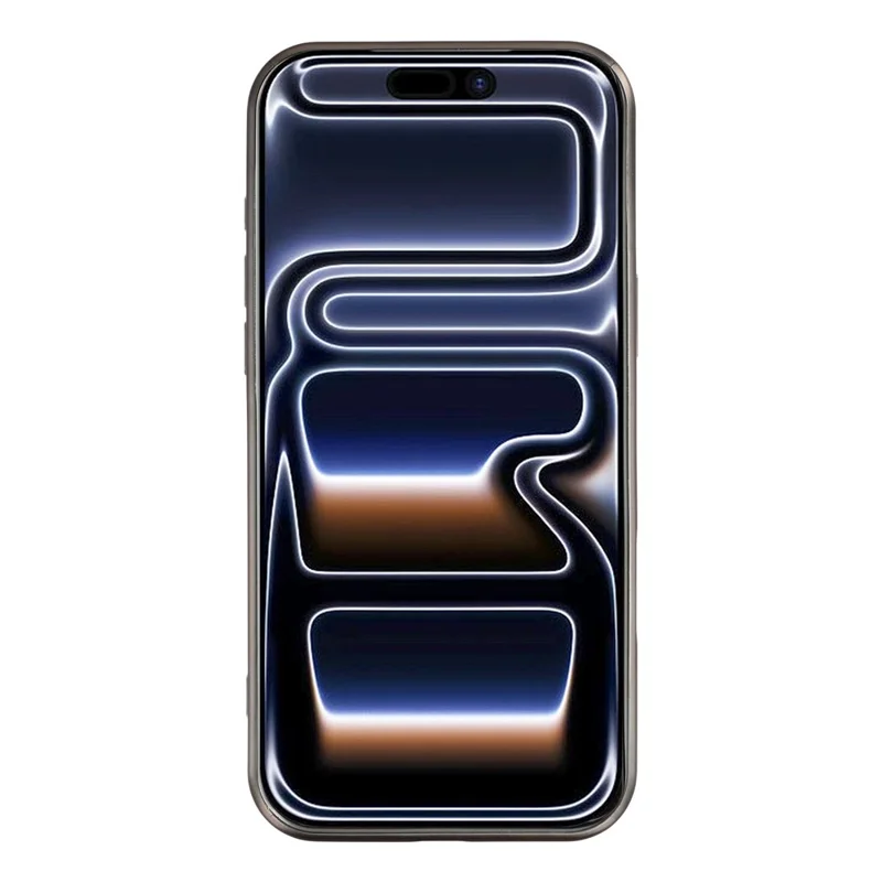 For iPhone 17 Pro Max Case Matte Electroplating Phone Cover Compatible with MagSafe - Titanium Grey