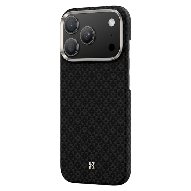 BENKS C1 For iPhone 17 Pro Case Kevlar Aramid Fiber Diamond Texture Woven Phone Cover Compatible with MagSafe