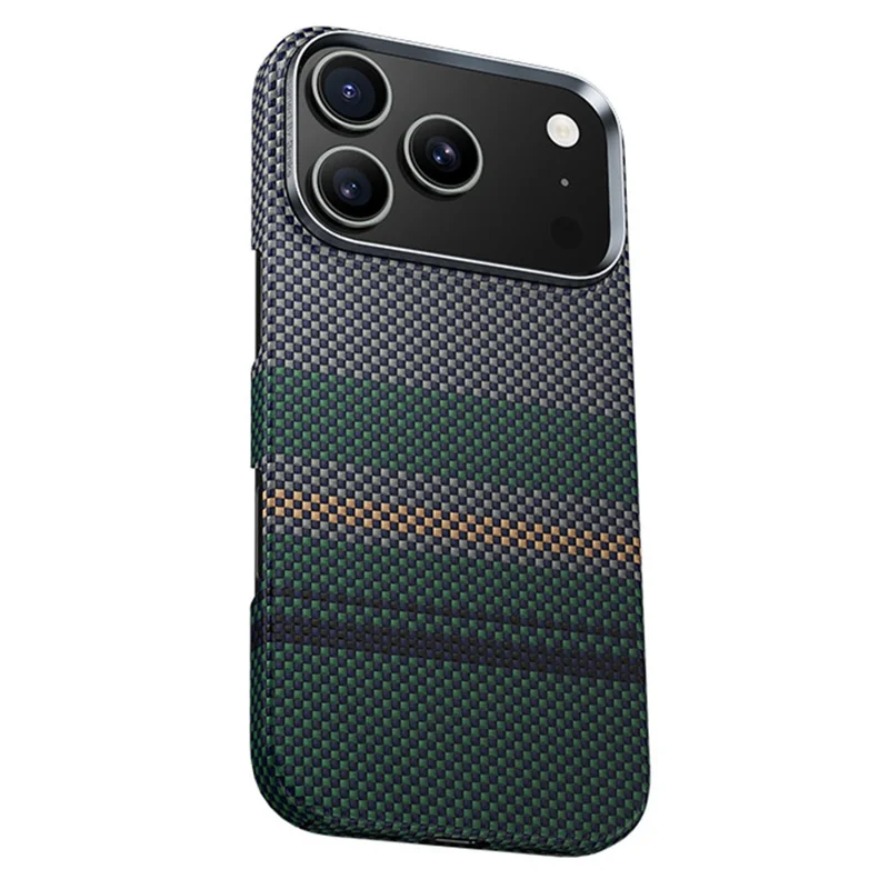 BENKS C1 For iPhone 17 Pro Case Compatible with MagSafe Kevlar Aramid Fiber Aurora Flow Woven Phone Cover