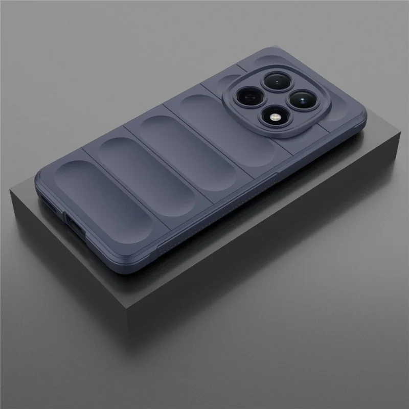 For Xiaomi Poco M8 5G / Redmi Note 15 5G (Global) Case Anti-Drop Soft TPU Rugged Phone Back Cover - Dark Blue