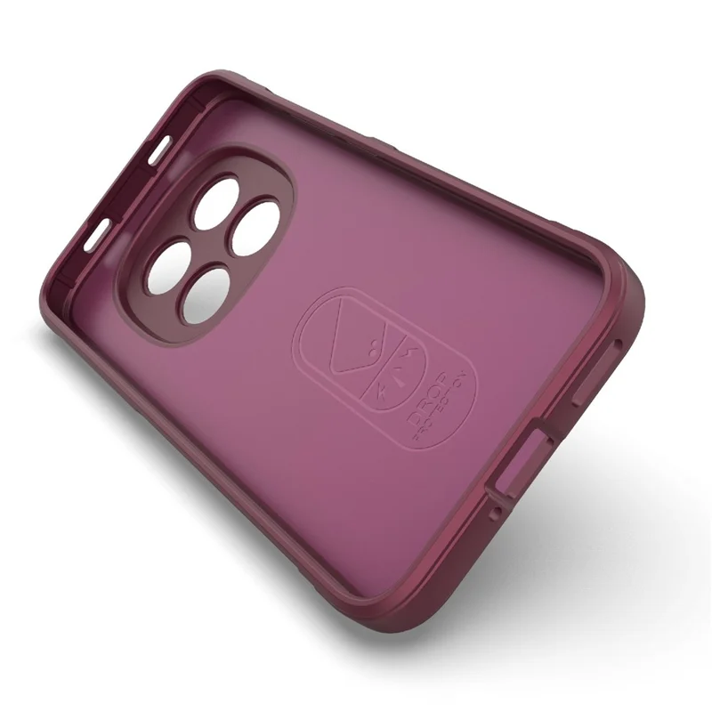 For Xiaomi Redmi Note 15 Pro 5G (Global) Case Anti-Drop Soft TPU Rugged Phone Back Cover - Wine Red