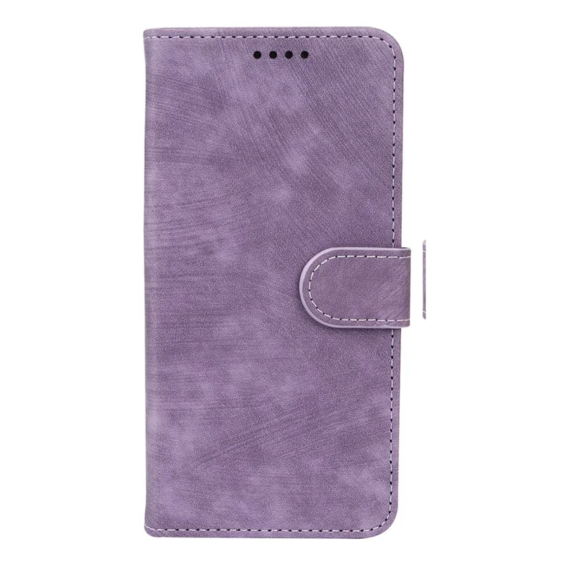 For Samsung S25FE Phone Case Leather Wallet Striped Pattern Magnetic Closure Shockproof Kickstand