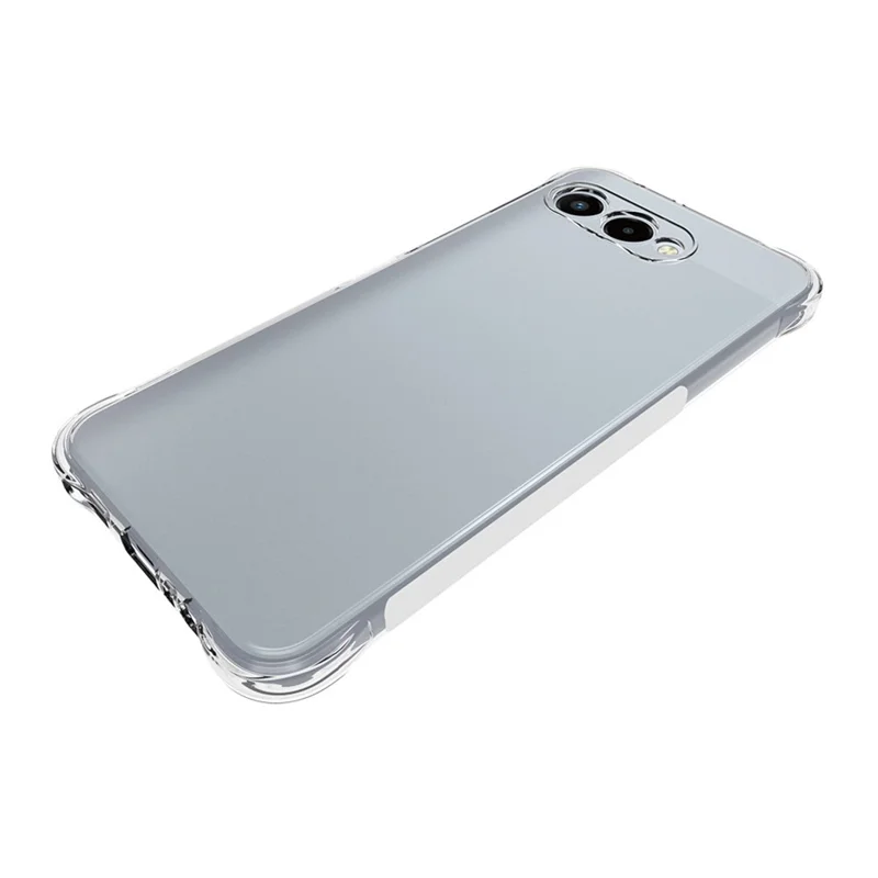 For T-Mobile REVVL 8 TPU Phone Case Non Slip Transparent Mobile Phone Cover