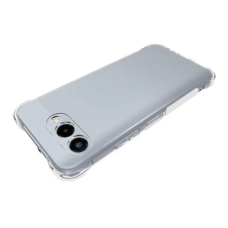 For T-Mobile REVVL 8 TPU Phone Case Non Slip Transparent Mobile Phone Cover