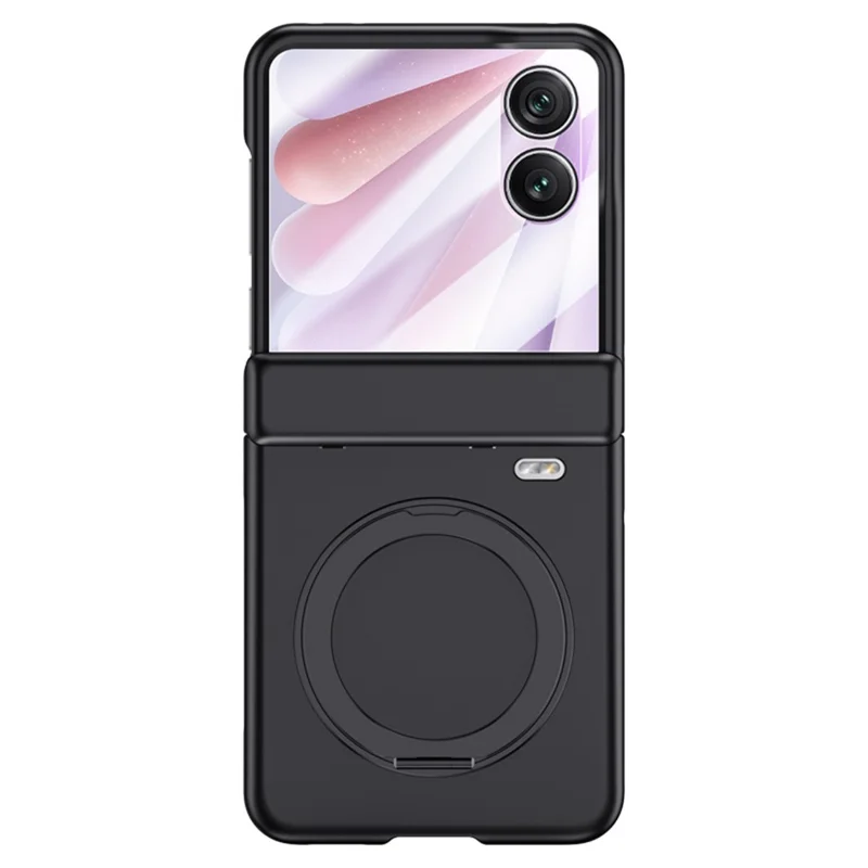 Til Honor Magic V Flip 2 Etui Kompatibel med MagSafe Stand Skærmværn i PC-telefonetui med Hudfølelse - Lilla