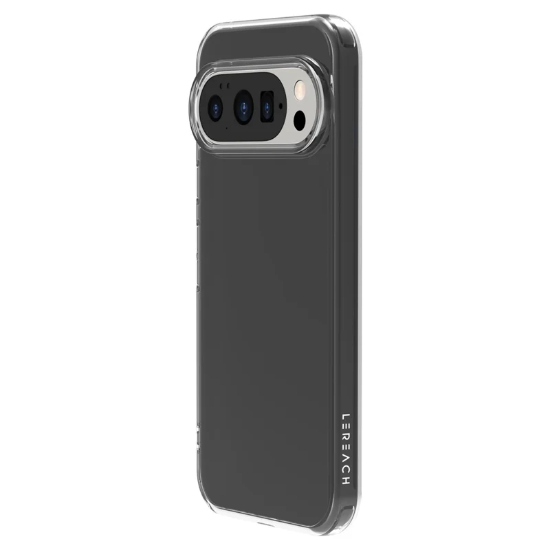 LEREACH TOC Serie für Google Pixel 10 / 10 Pro Hülle TPU + Acryl Handyhülle - Transparent