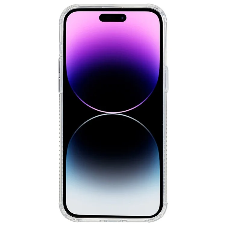 PQY Go Out Series Magnetic Case для iPhone 14 Pro, совместимый с MagSafe, PC+TPU+PET защита от царапин, чехол для телефона - серебристый