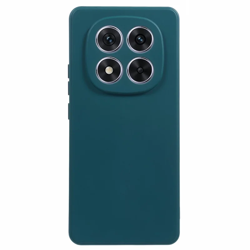 For Xiaomi Redmi Note 15 5G (Global) Case TPU Back Soft Anti-Scratch Fiber Lining Phone Cover - Army Green