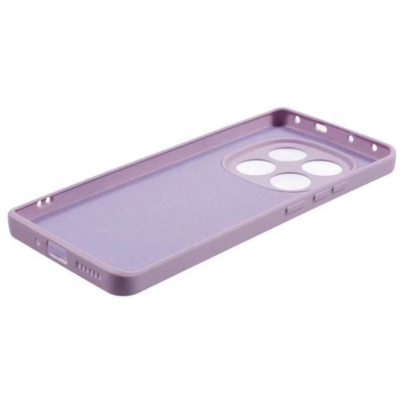 For Xiaomi Poco M8 Pro 5G / Redmi Note 15 Pro+ 5G (Global) Case TPU Back Soft Anti-Scratch Fiber Lining Phone Cover - Purple