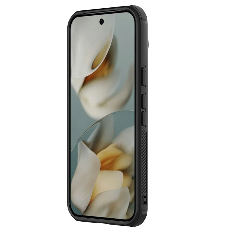 NILLKIN Super Frosted Shield Pro for Google Pixel 10 Pro  /  Pixel 10 Magnetic Case Matte PC TPU Clear Black Phone Back Cover