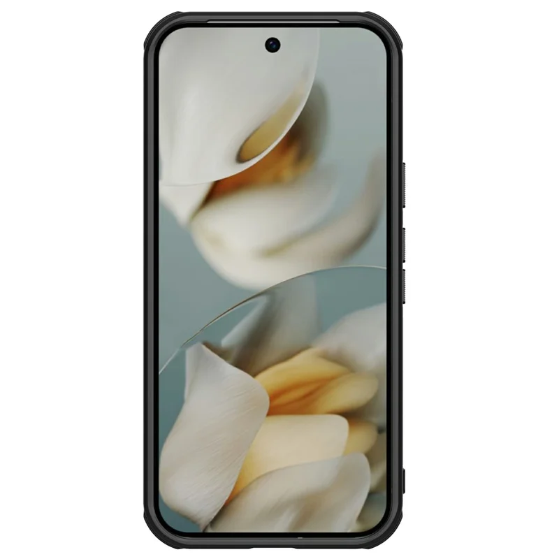 NILLKIN Super Frosted Shield Pro for Google Pixel 10 Pro  /  Pixel 10 Magnetic Case Matte PC TPU Clear Black Phone Back Cover