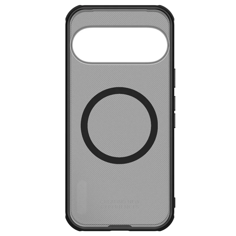 NILLKIN Super Frosted Shield Pro for Google Pixel 10 Pro  /  Pixel 10 Magnetic Case Matte PC TPU Clear Black Phone Back Cover