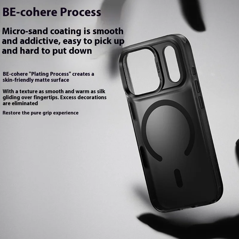 BENKS For iPhone 17 Pro Max Case PC + TPU Matte Magnetic Phone Cover Compatible with MagSafe