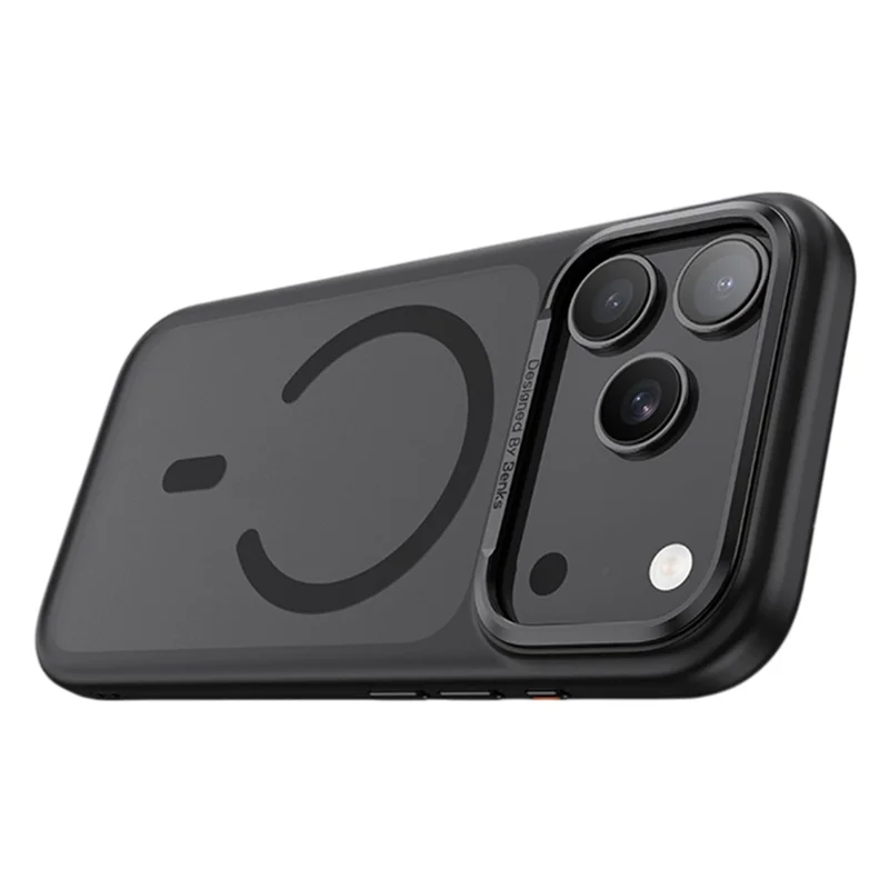 BENKS For iPhone 17 Pro Magnetic Case Skin Feel TPU + PC Phone Cover Compatible with MagSafe - Black