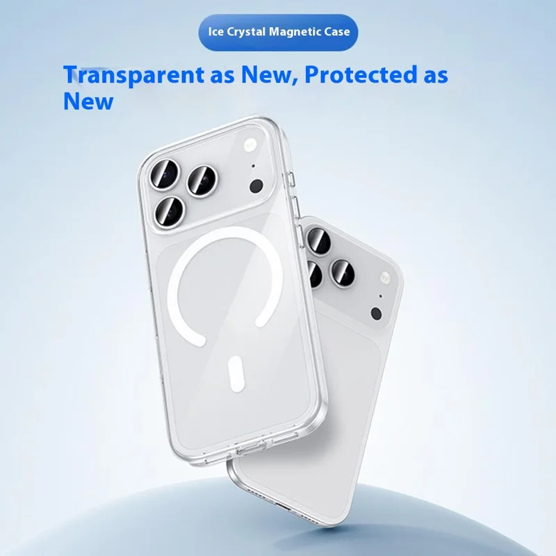 BENKS For iPhone 17 Pro Max Magnetic Case TPU PC Clear Phone Cover Compatible with MagSafe