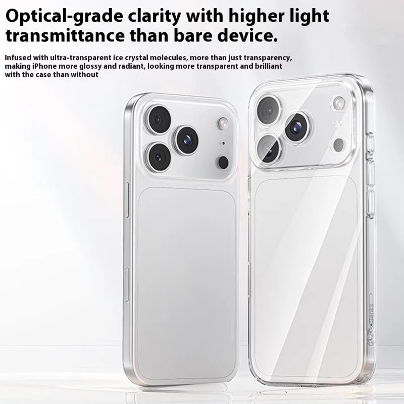 BENKS For iPhone 17 Pro Case Ultra Thin Naked-like Clear PC Phone Cover