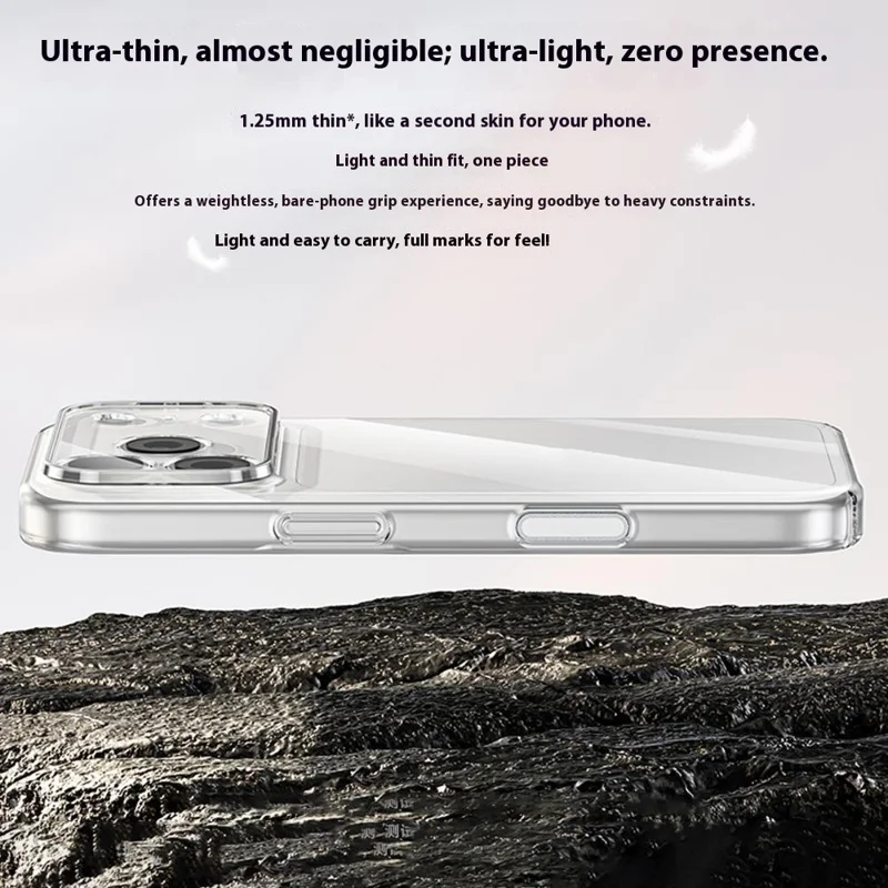 BENKS For iPhone 17 Pro Max Case Ultra Thin Naked-like Clear PC Phone Cover