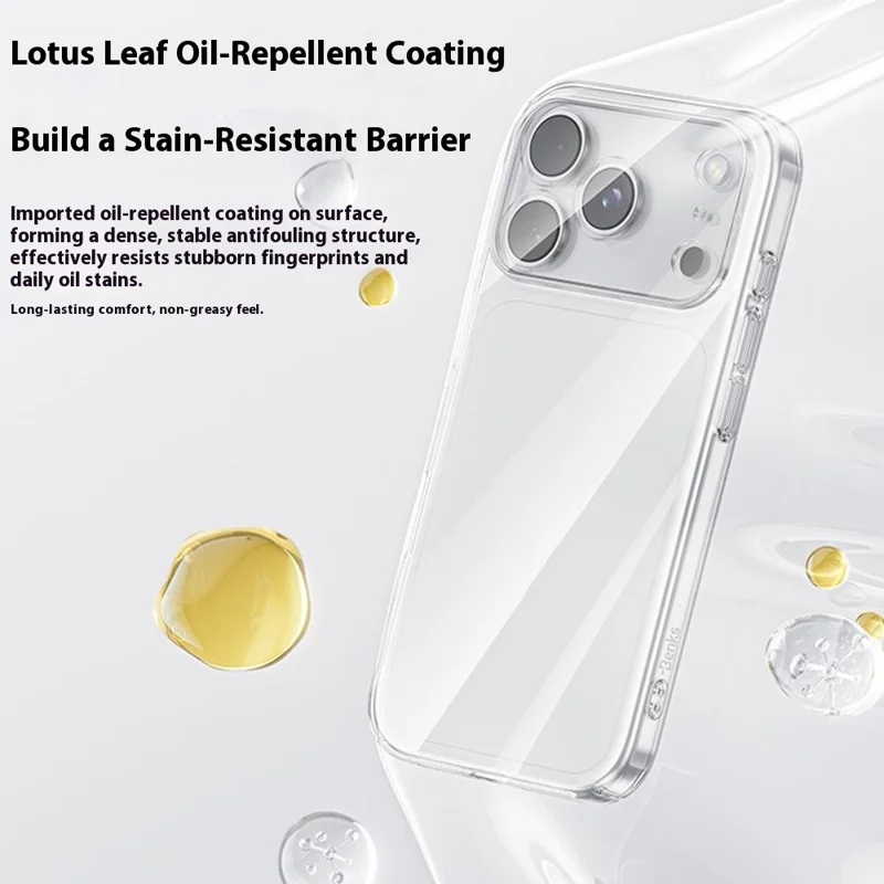 BENKS For iPhone 17 Pro Max Case Ultra Thin Naked-like Clear PC Phone Cover