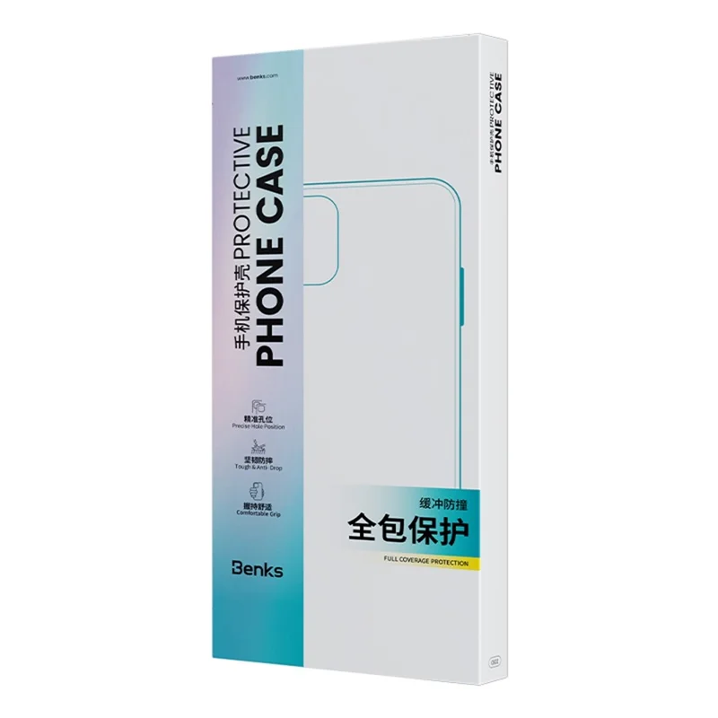 BENKS For iPhone 17 Pro Max Case Ultra Thin Naked-like Clear PC Phone Cover